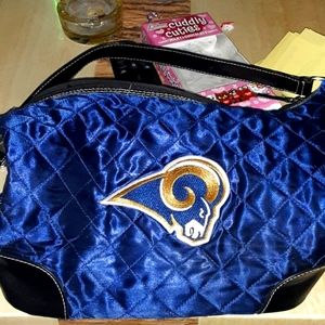 PROFANITY SUPERBOWL CHAMPIONS LOS ANGELES RAMS BAG NRMINT CONDITION
